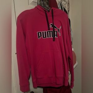 Puma Hoodie, Hot Pink